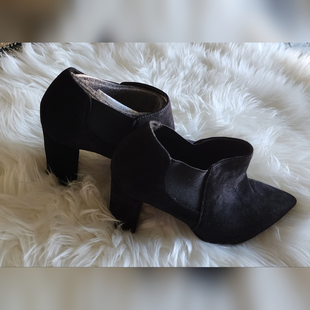 Marc Fisher suede booties
